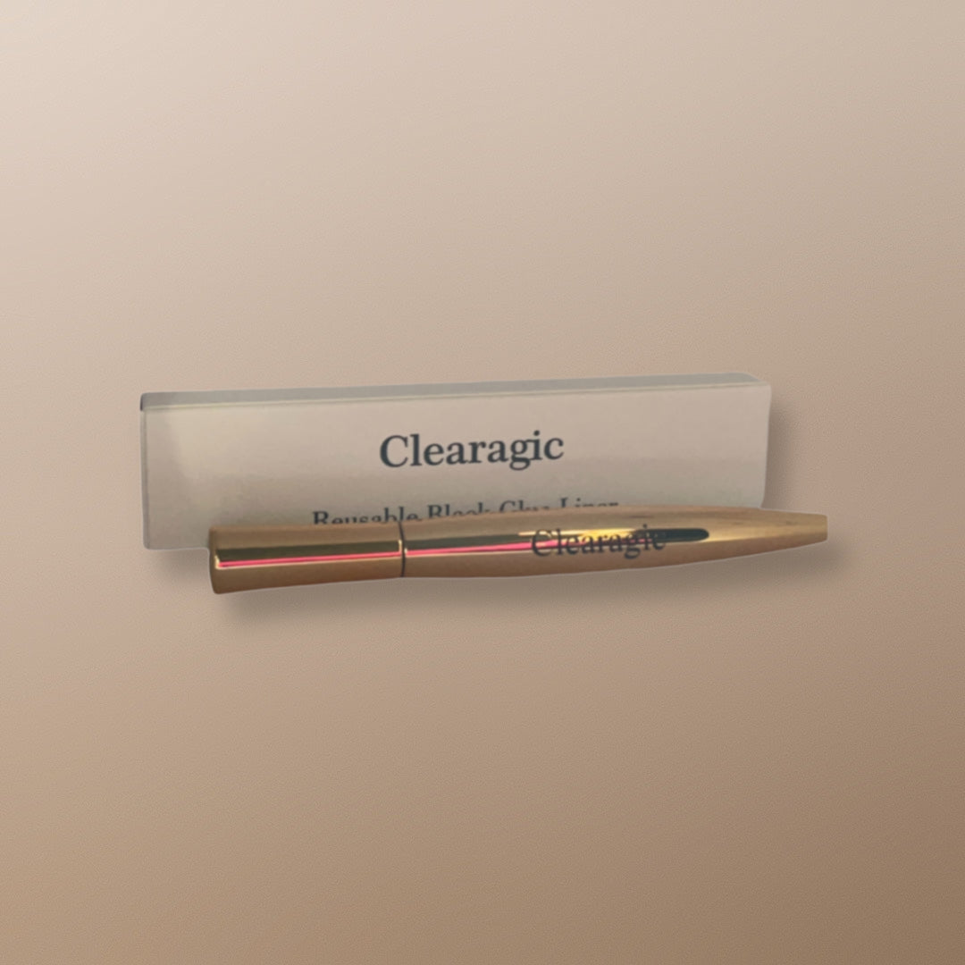 Clearagic Reusable black glue liner